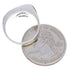 Sterling Silver Multicolor Inlay Jewelry Ring Size 6-1/4 UX36078